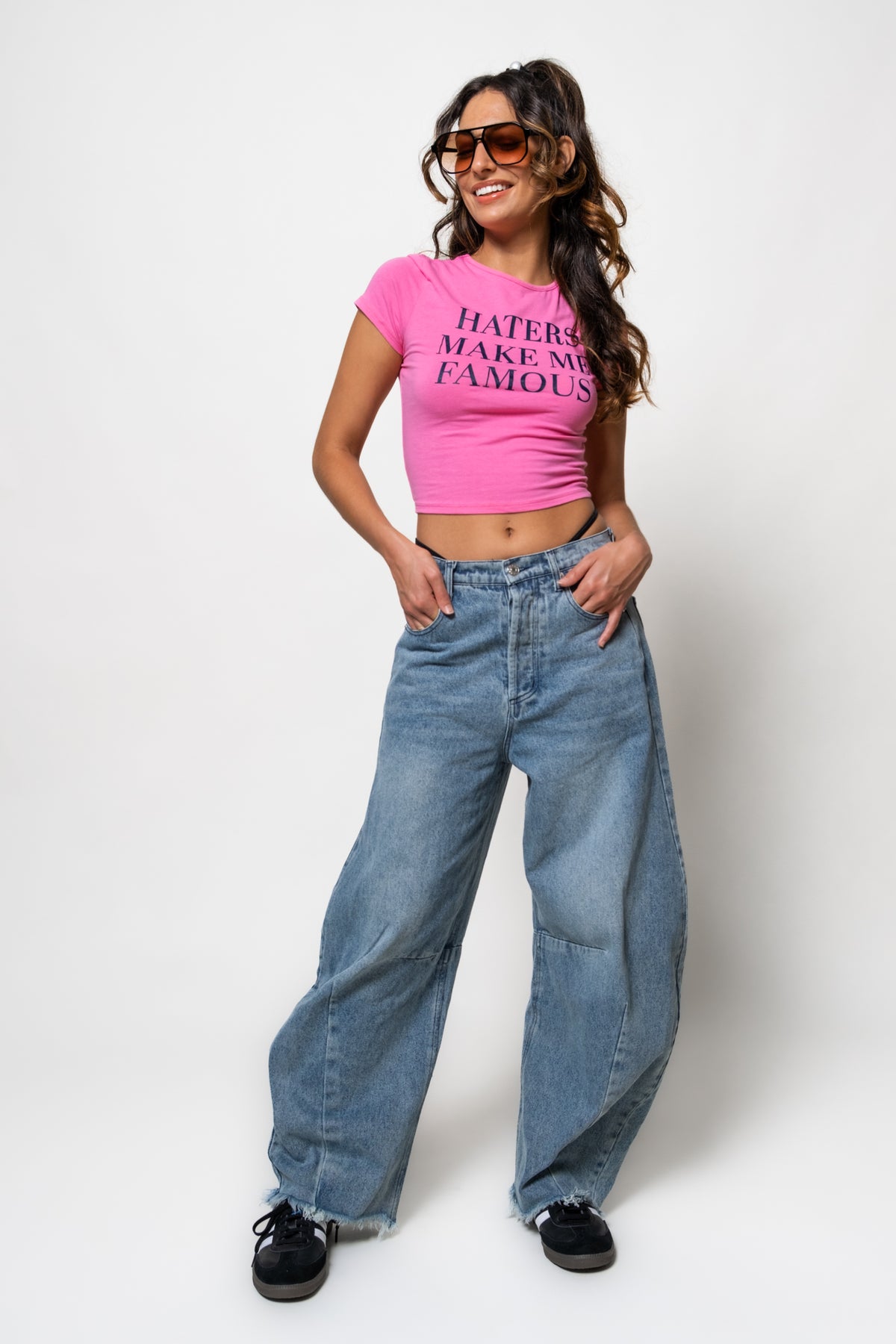 Stanley Barrel Leg Jeans