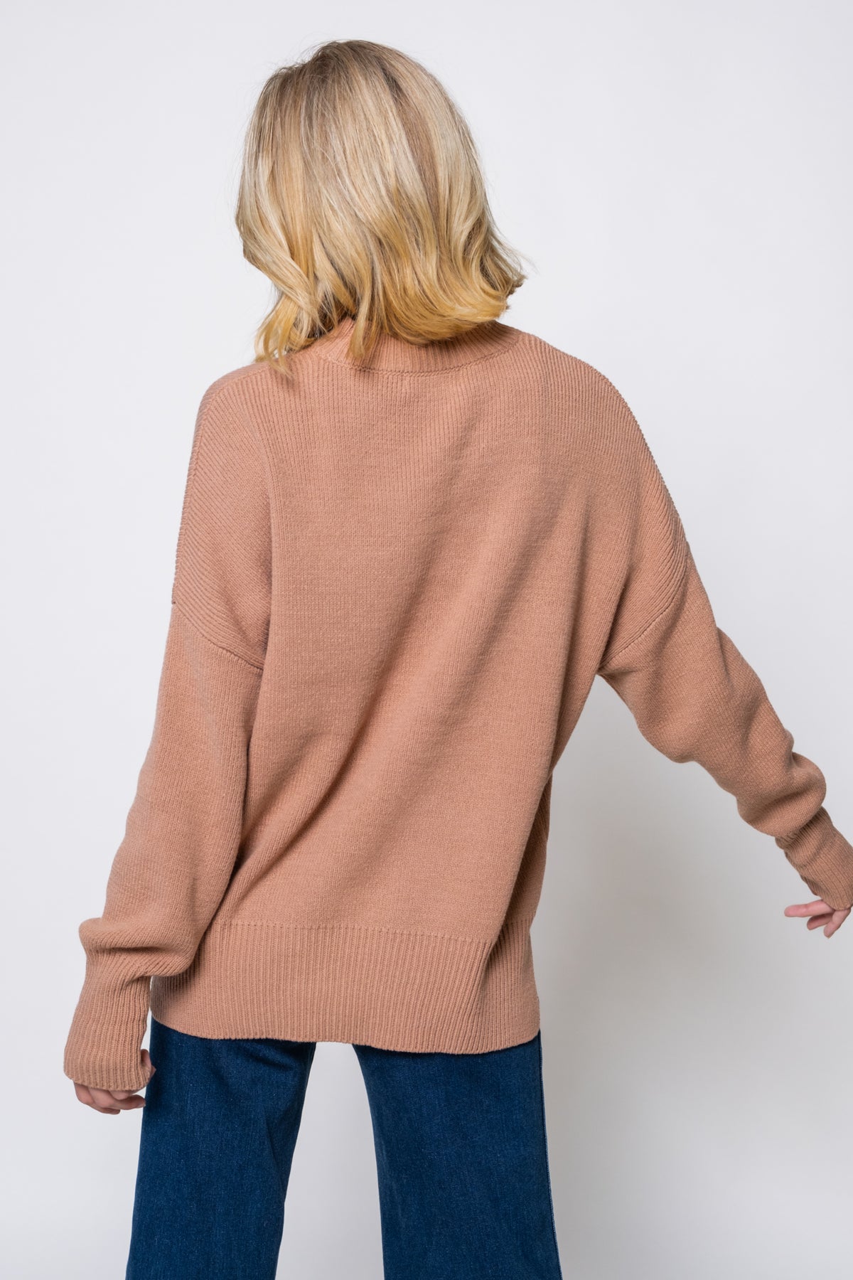 Riley Slouchy Crewneck Sweater