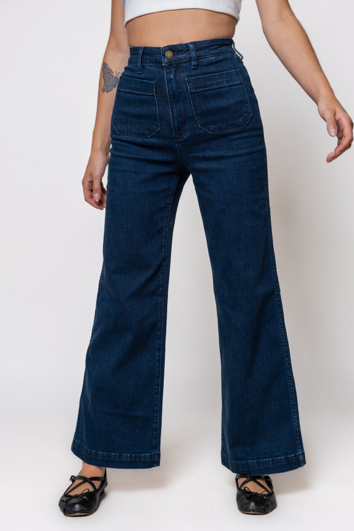 Rolla's Sailor Stretch Jeans - Dark Stone