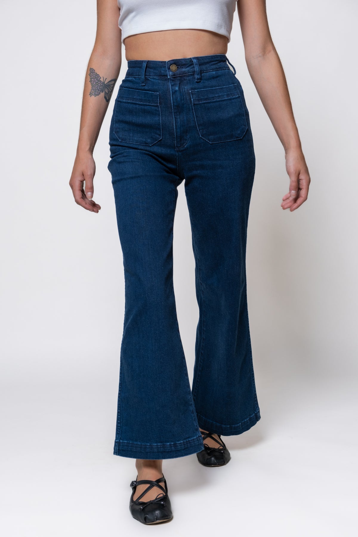 Rolla's Sailor Stretch Jeans - Dark Stone