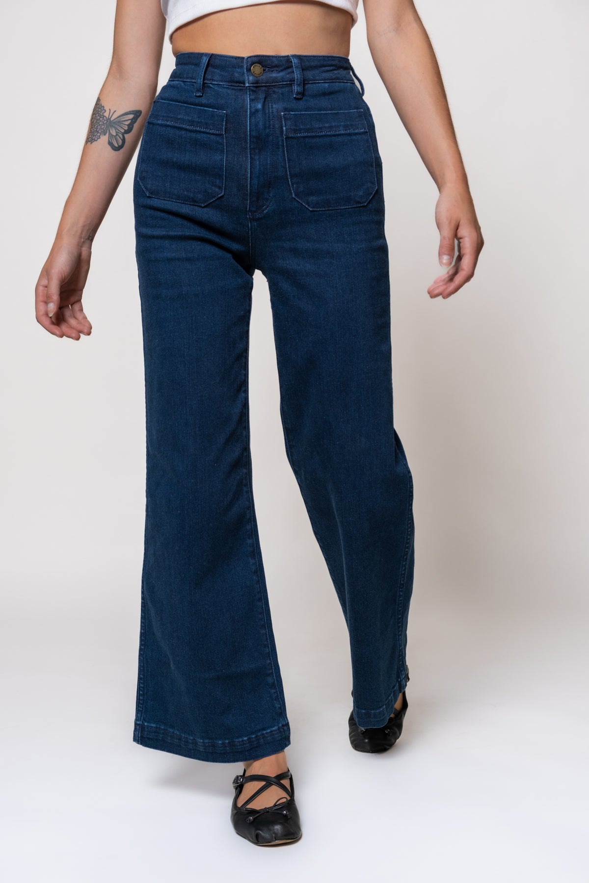 Rolla's Sailor Stretch Jeans - Dark Stone