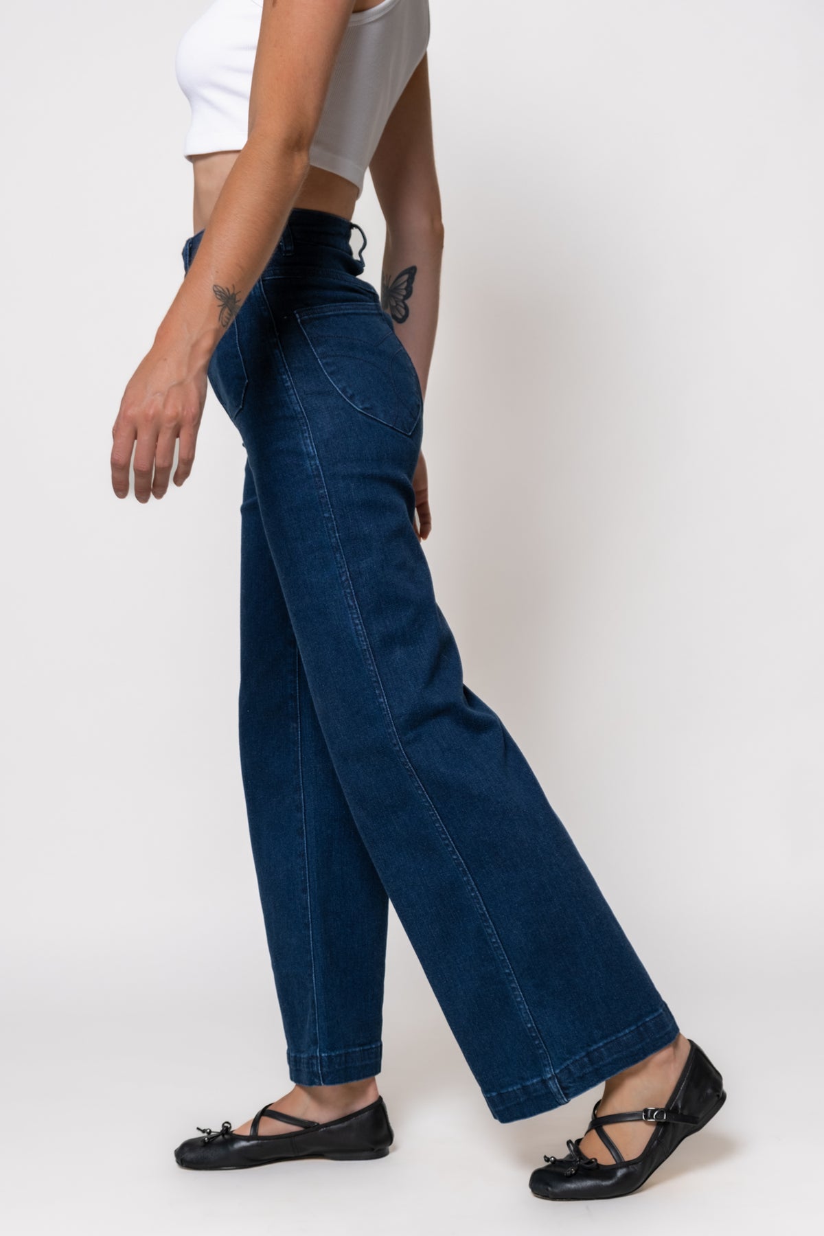 Rolla's Sailor Stretch Jeans - Dark Stone