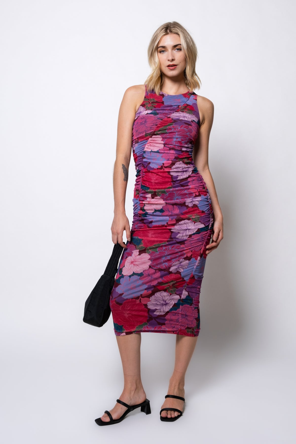 MINKPINK Lexie Mesh Midi Dress