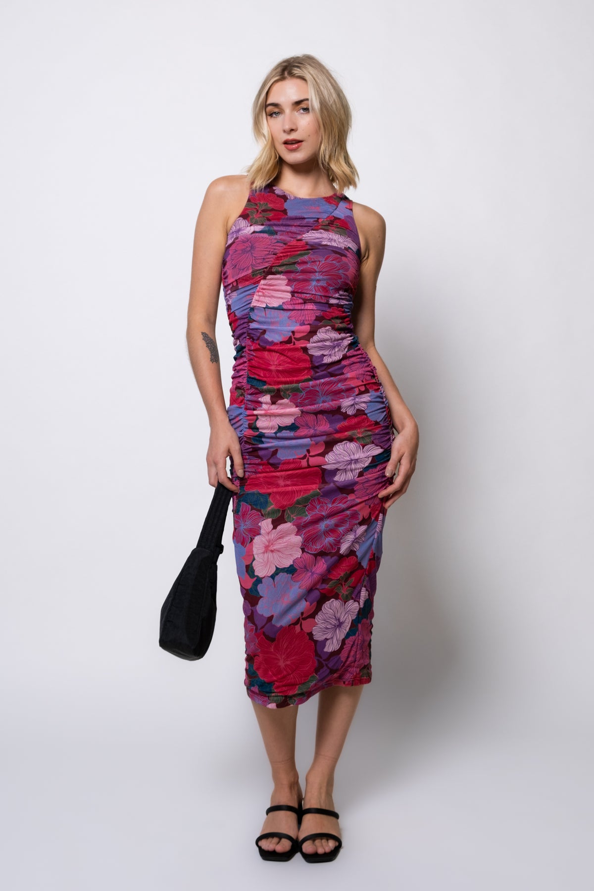 MINKPINK Lexie Mesh Midi Dress