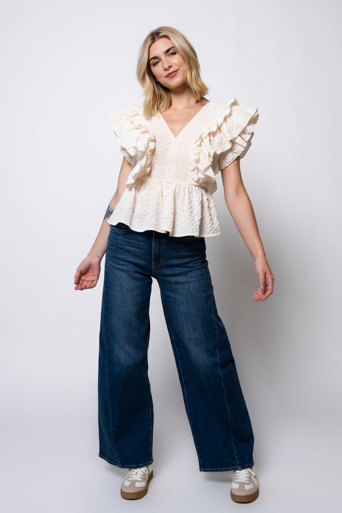 The Frill Of It Ruffle Top