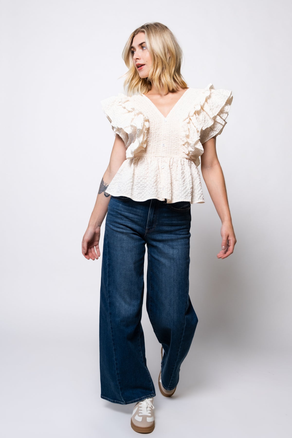 The Frill Of It Ruffle Top