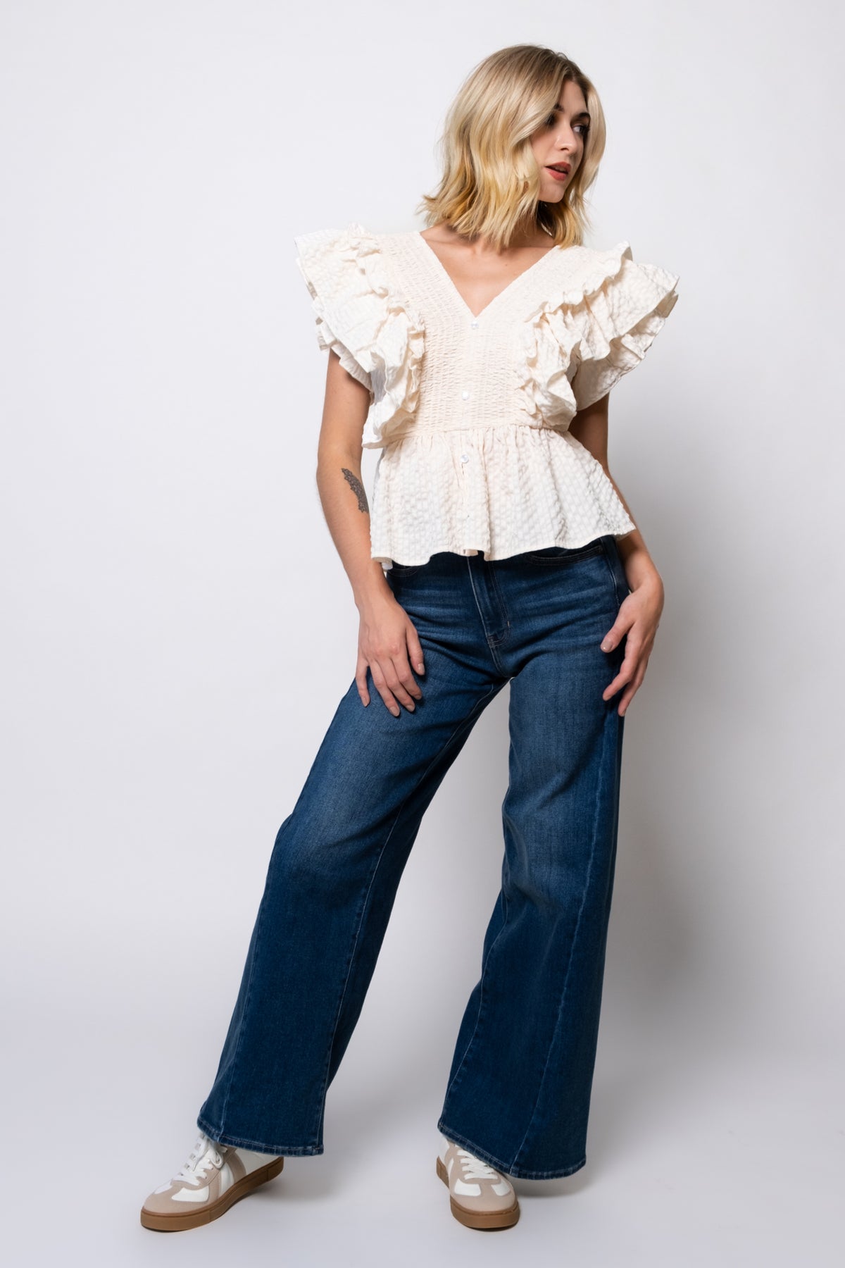 The Frill Of It Ruffle Top