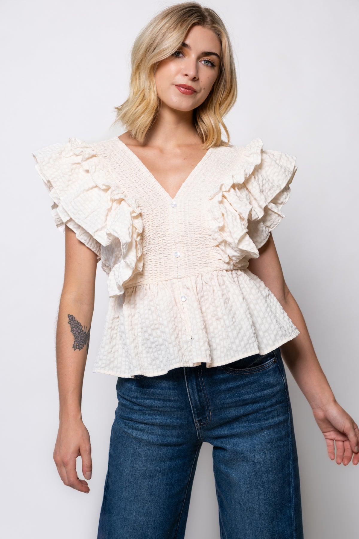 The Frill Of It Ruffle Top