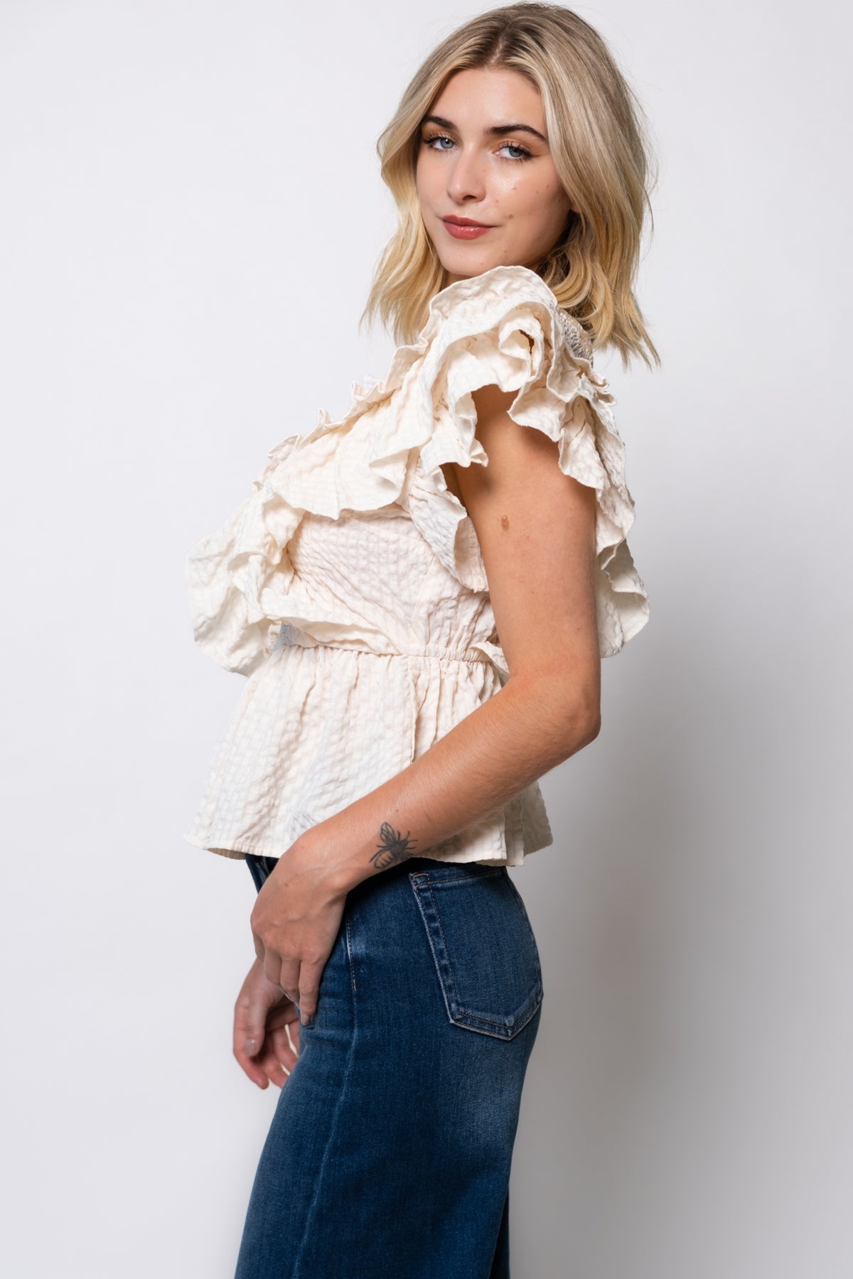 The Frill Of It Ruffle Top