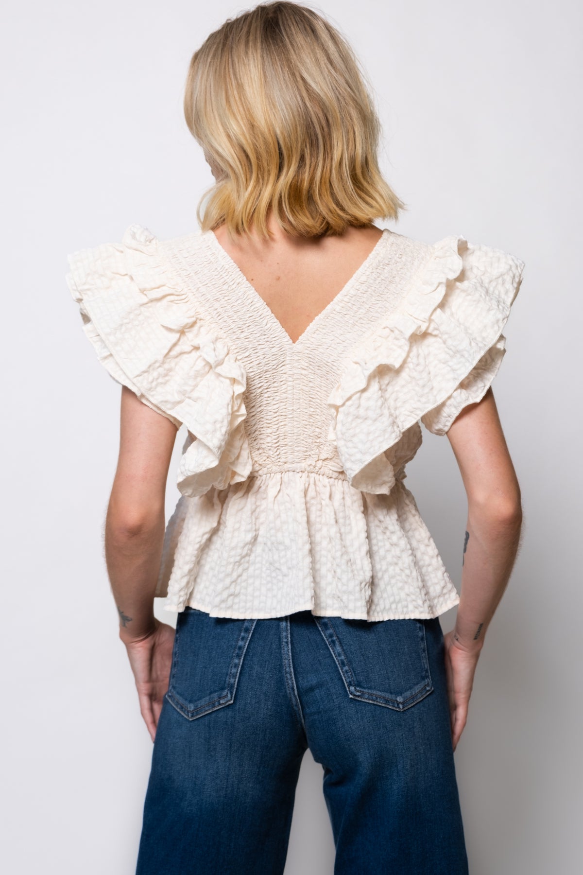 The Frill Of It Ruffle Top