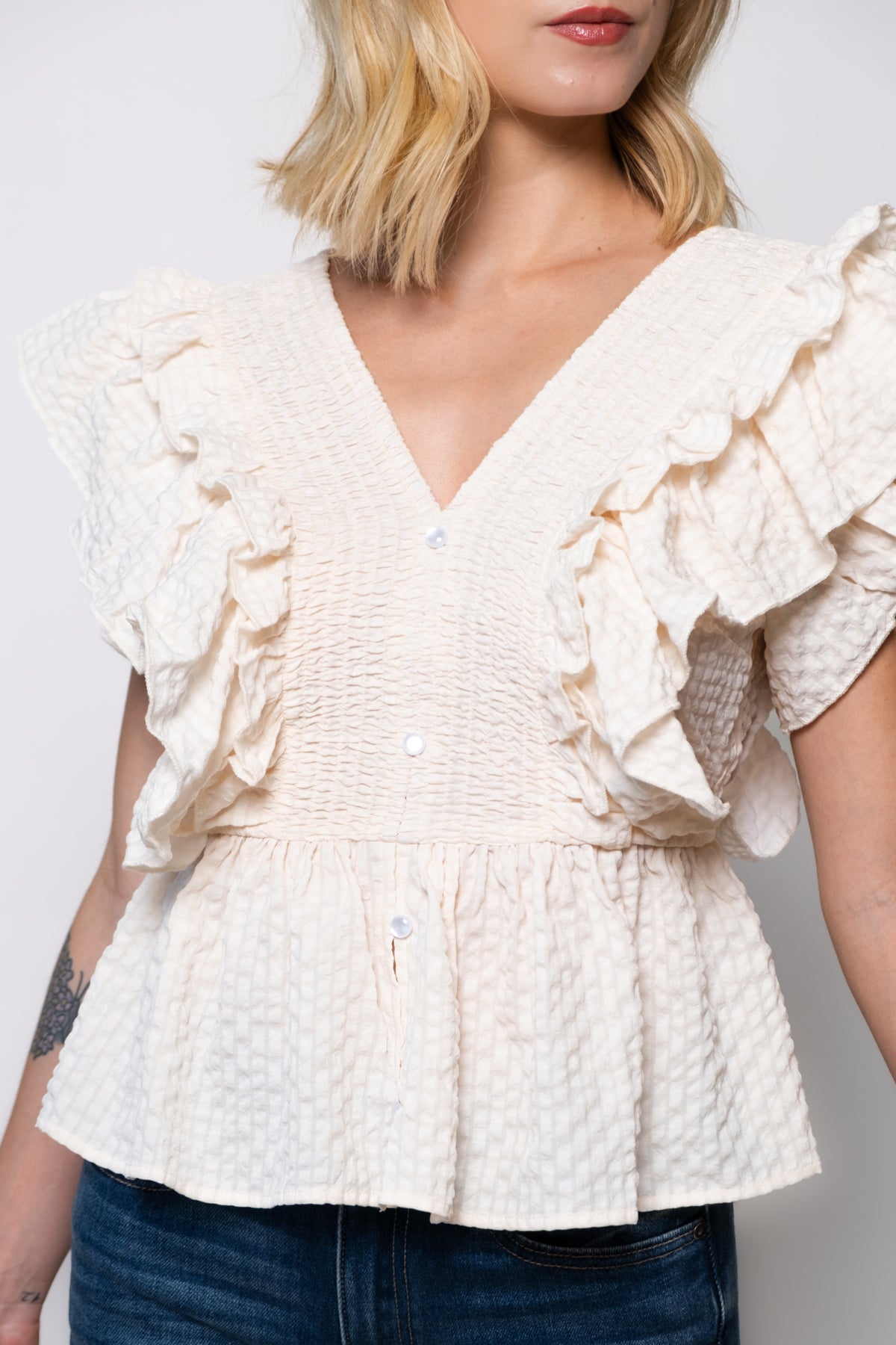 The Frill Of It Ruffle Top