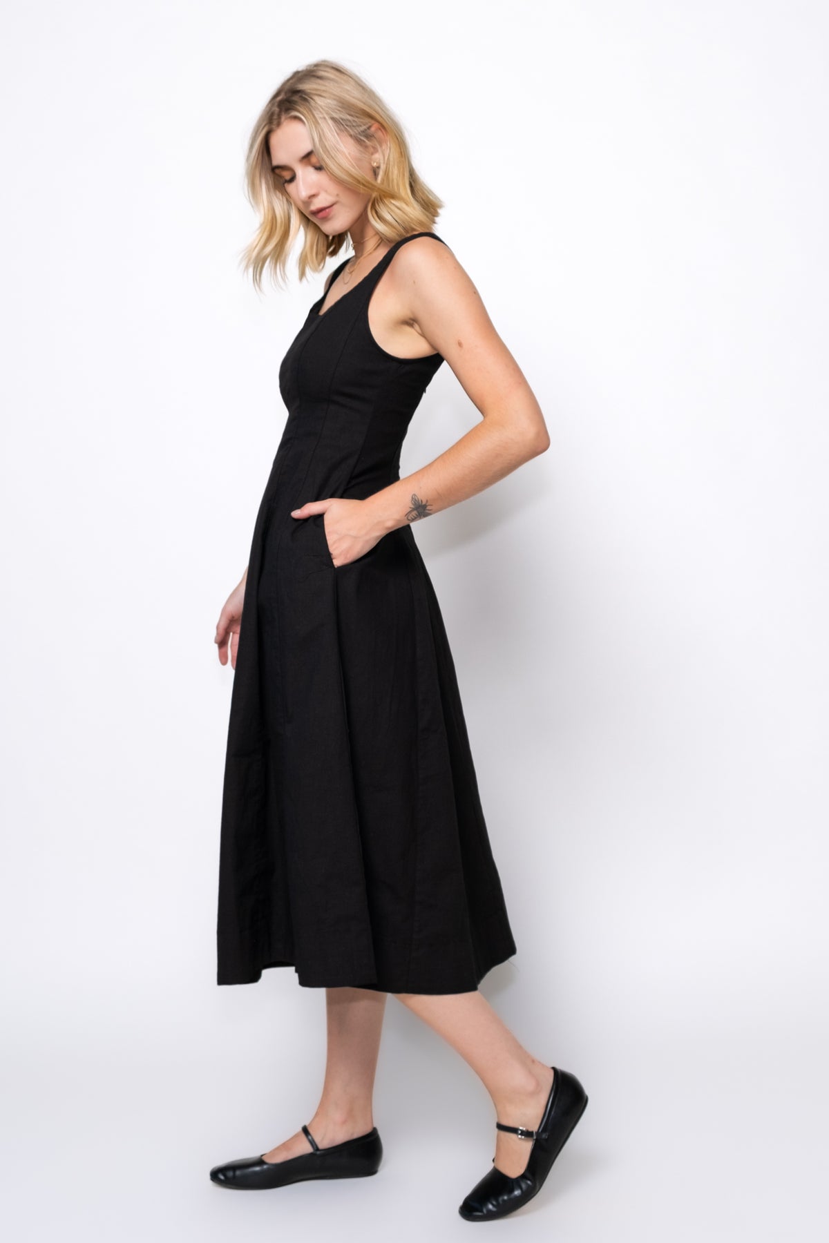 Brea Cotton Midi Dress