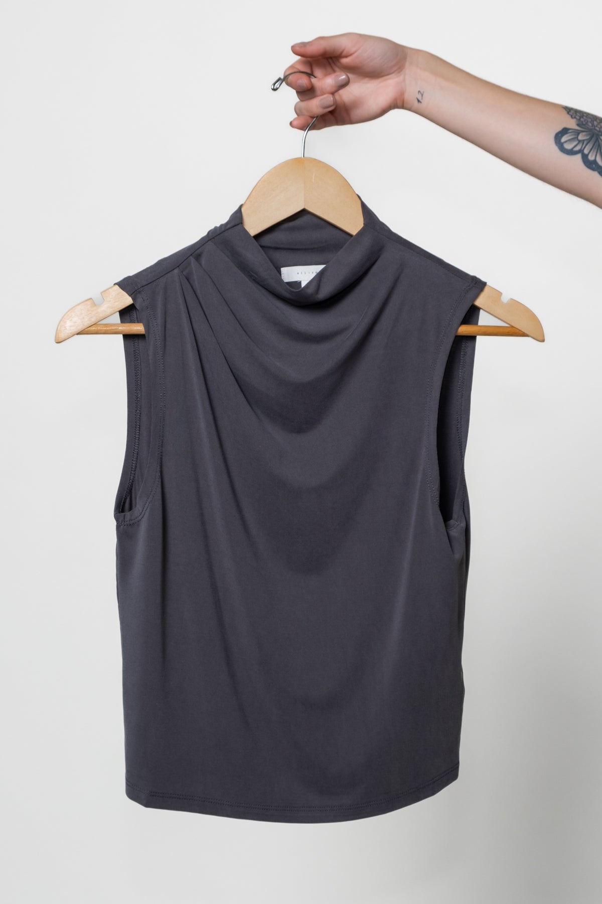 Alma Mock Neck Top