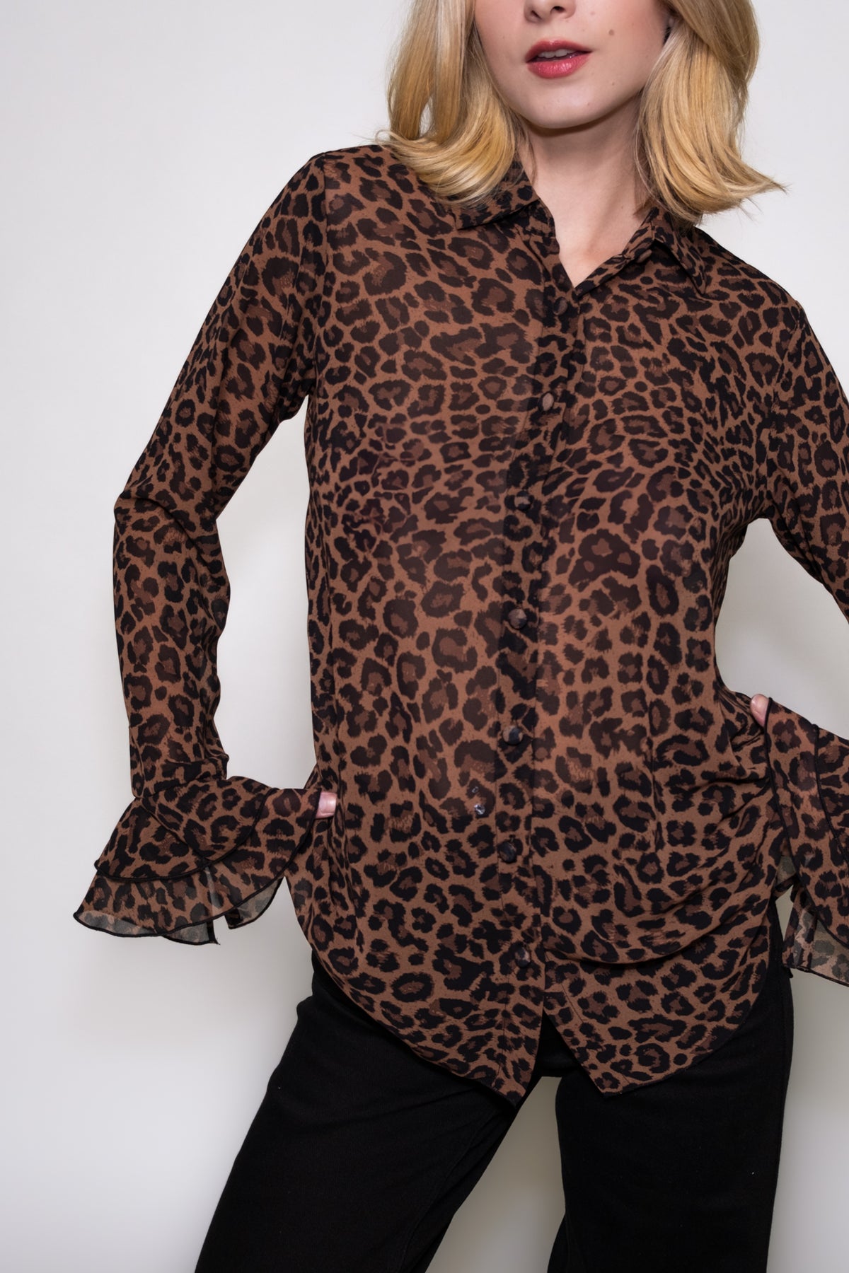 Show Me Your Mumu Carmela Leopard Print Top