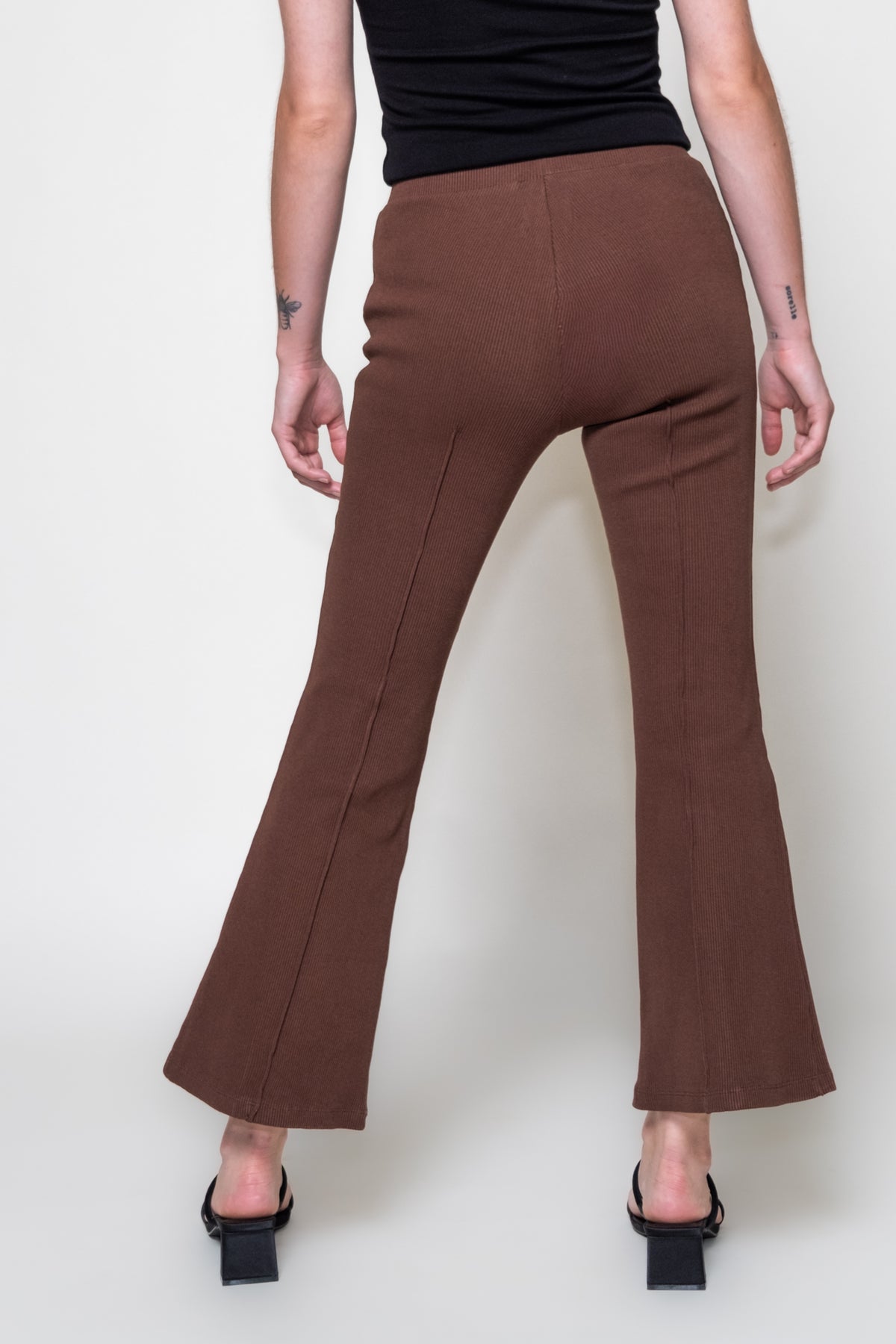 Annie Cropped Stretch Flares