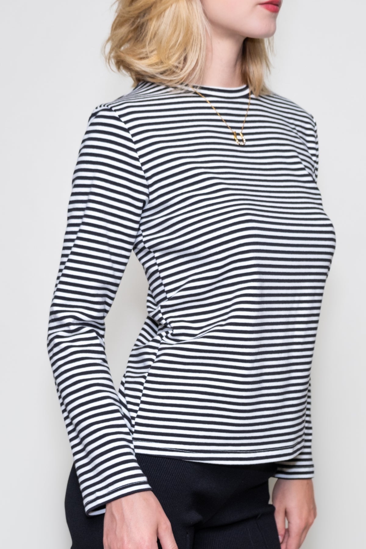 Laine Long Sleeve Striped Tee