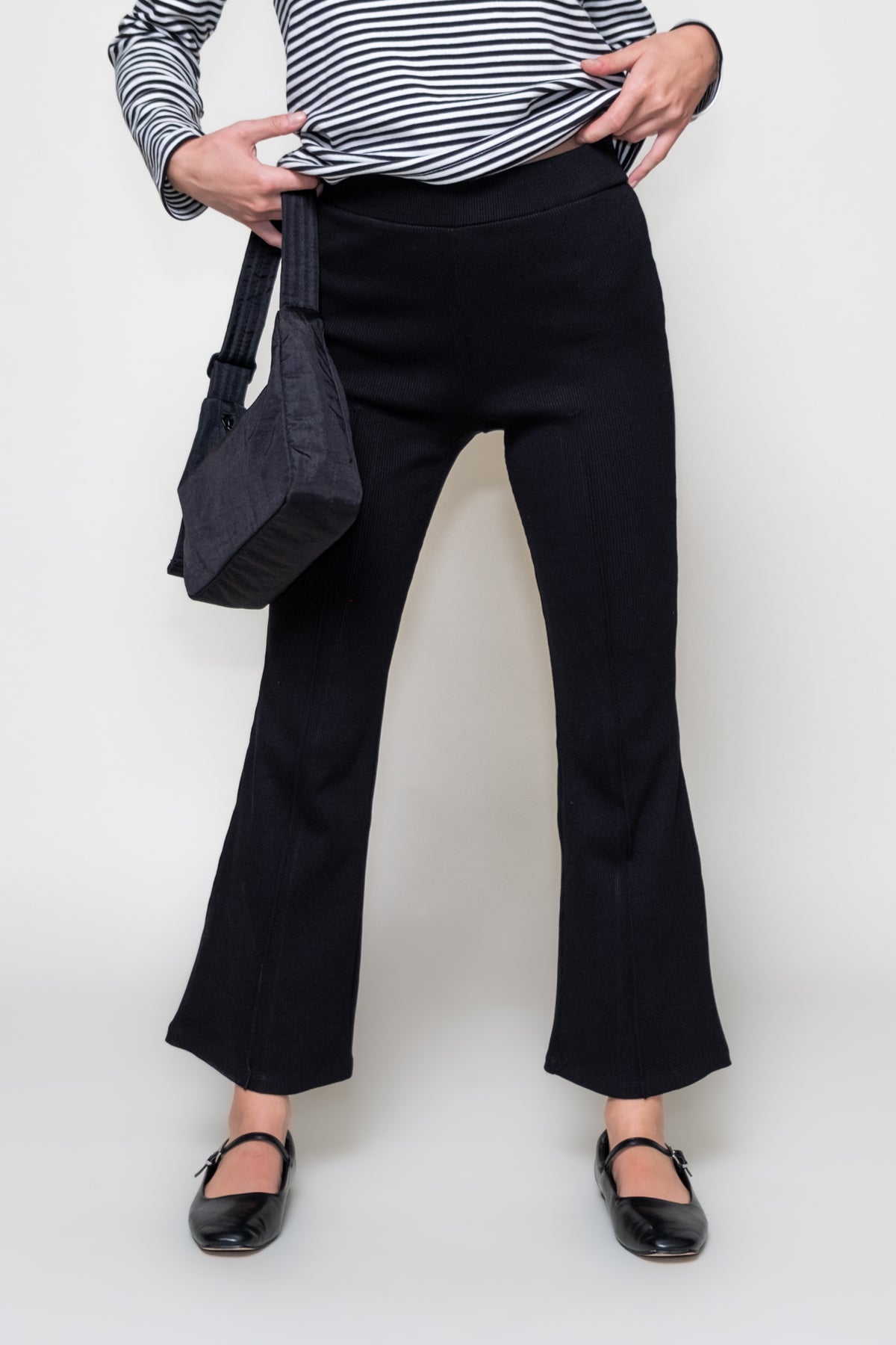 Annie Cropped Stretch Flares