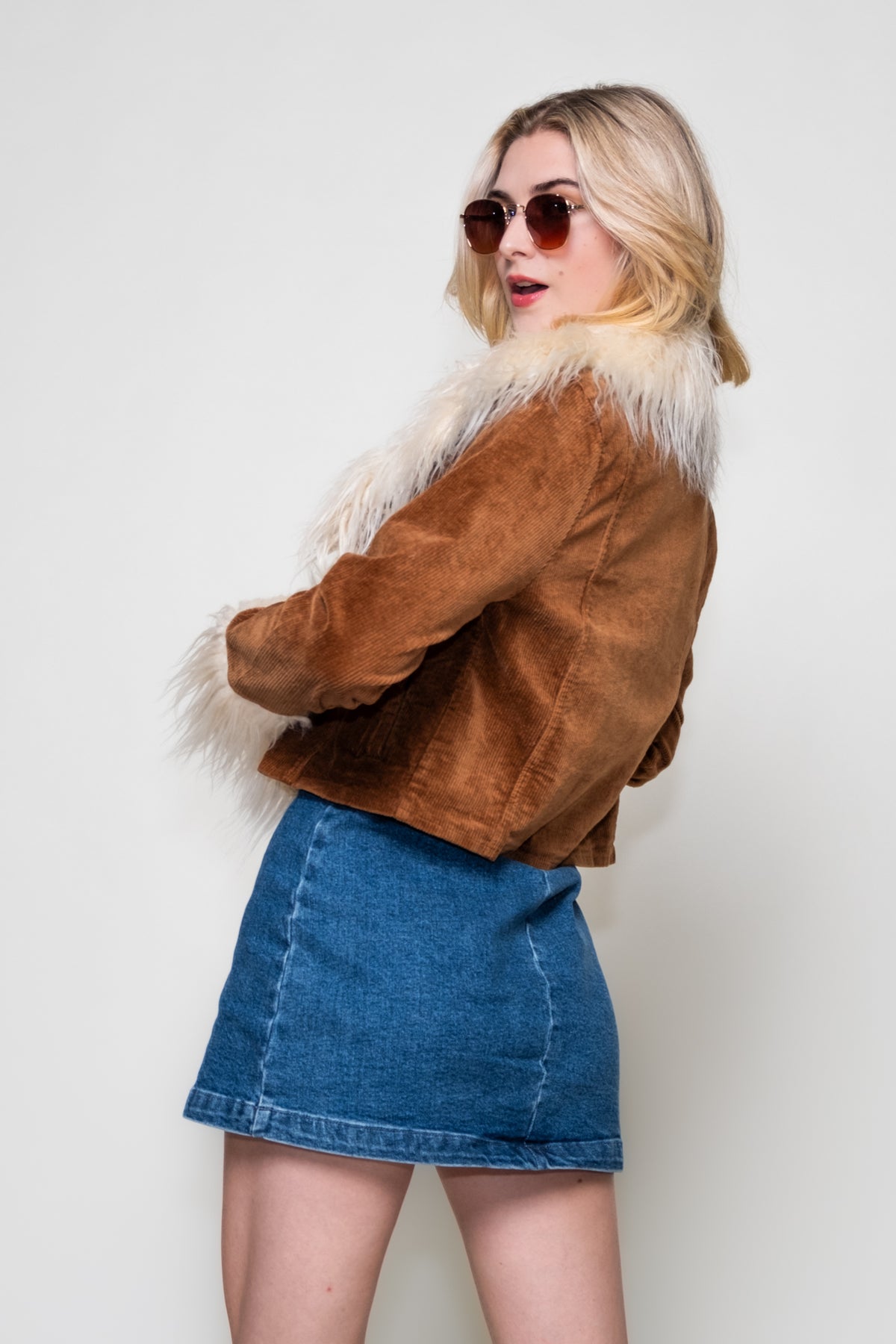 Show Me Your Mumu Penny Lane Cropped Coat