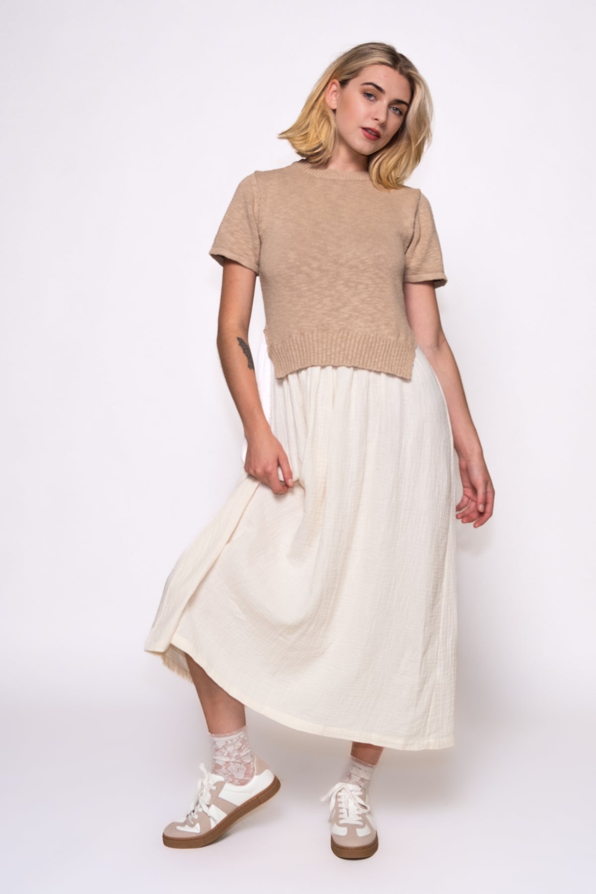 Stella Layered Sweater Dress