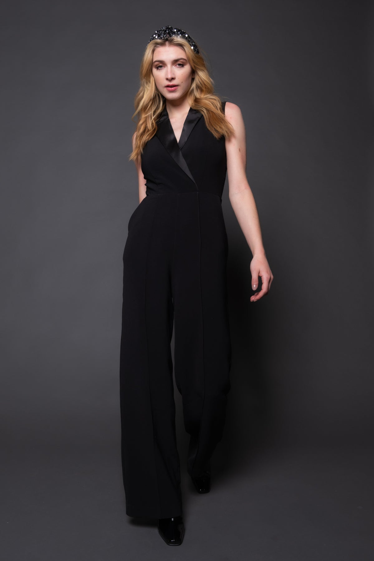 Steve Madden Iva Tux Jumpsuit