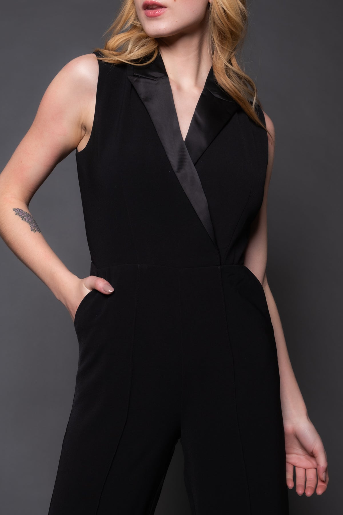 Steve Madden Iva Tux Jumpsuit